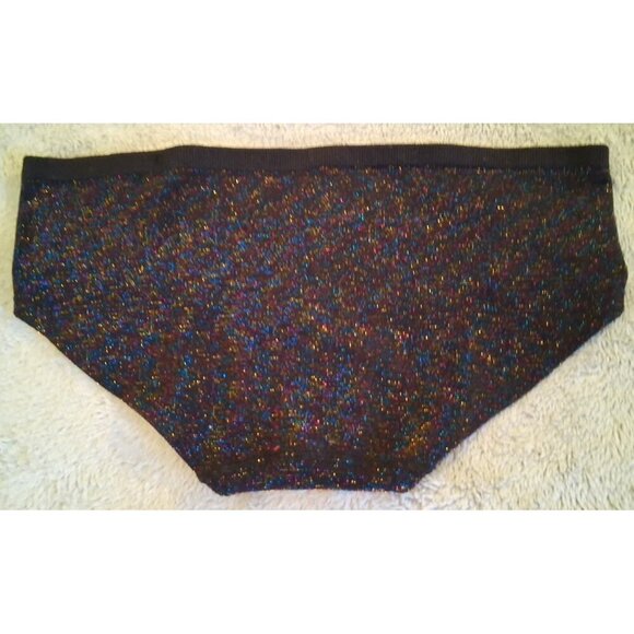 Pink Victorias Secret hipster cosmic black underwear panty size S NWT - Picture 2 of 5